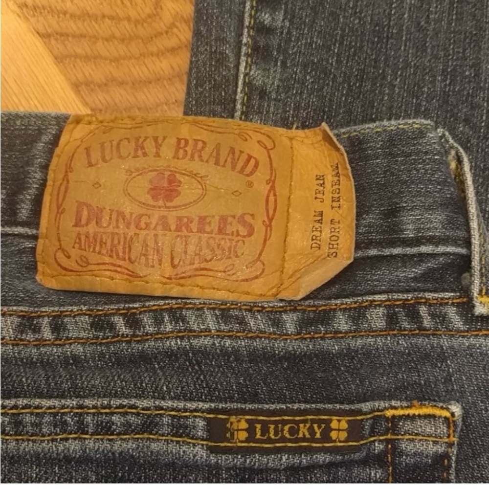 Lucky Brand Dream Jean Dungarees 4